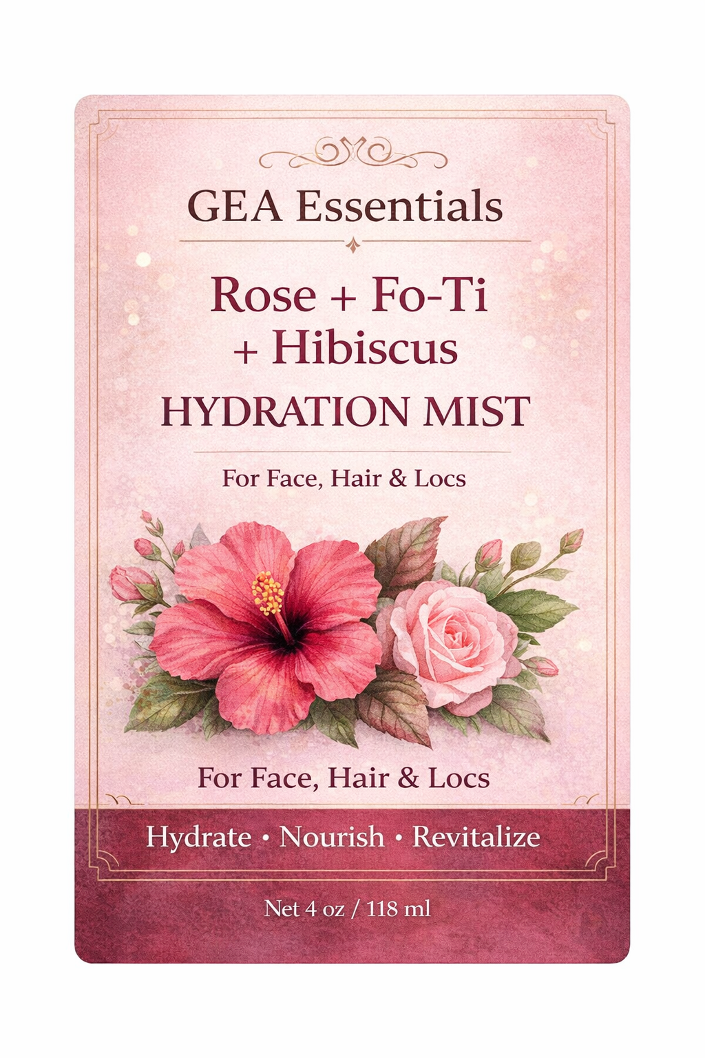 ROSE HYDRATION MIST