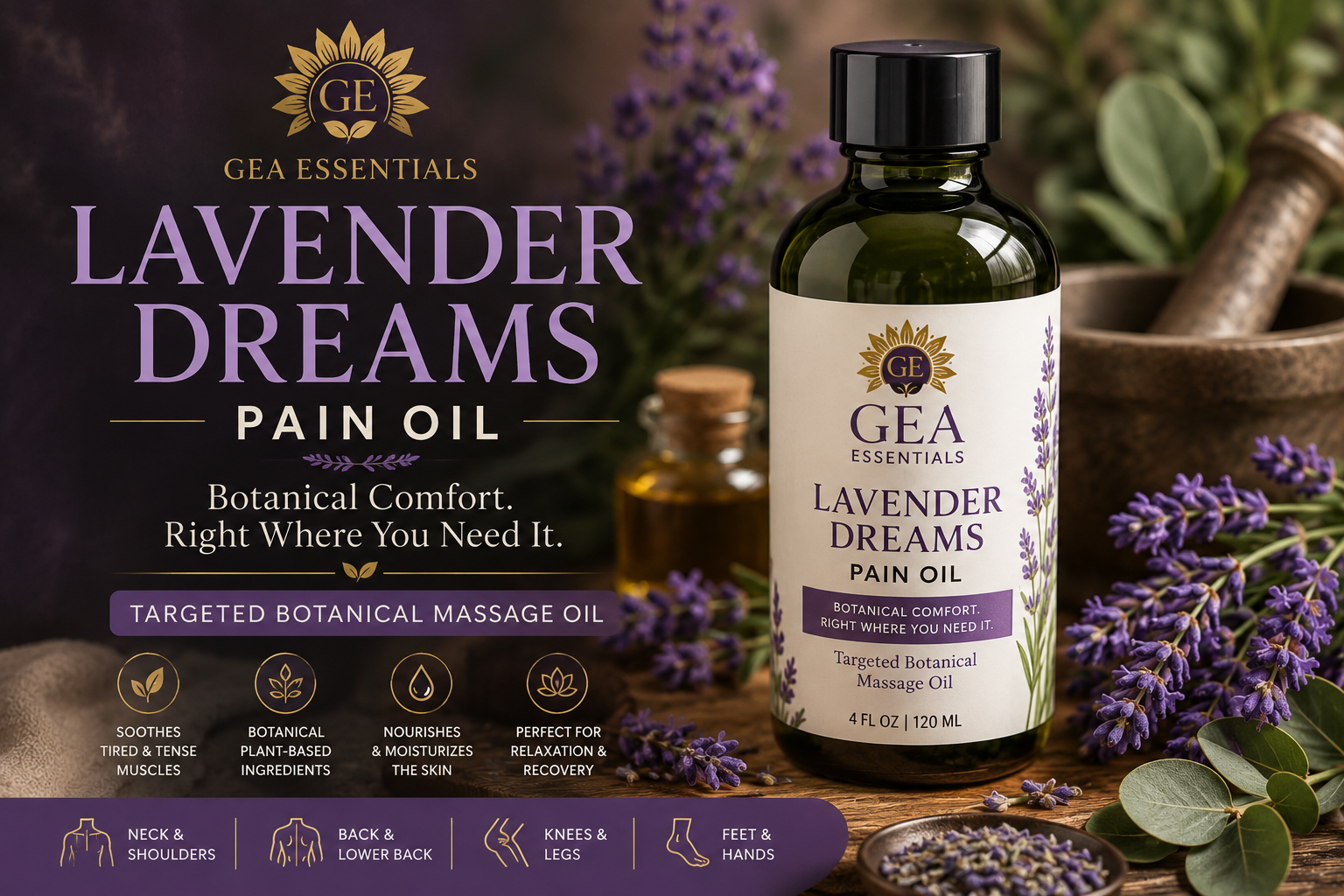 GEA Essentials Pain Oil