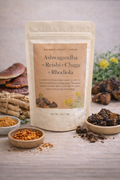 Ashwagandha + Reishi + Chaga + Rhodiola Tonic