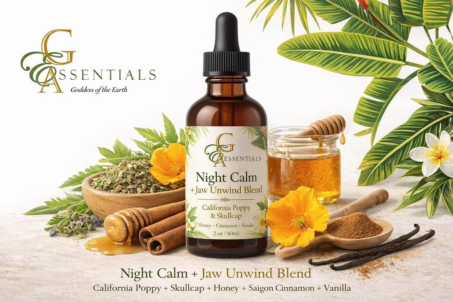 Night Calm + Jaw Unwind Tincture